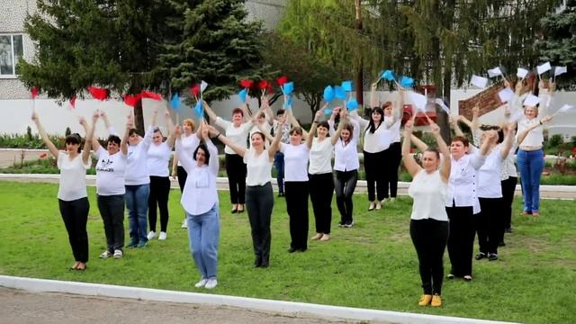 Первомайская акция. Профсоюзный флешмоб.