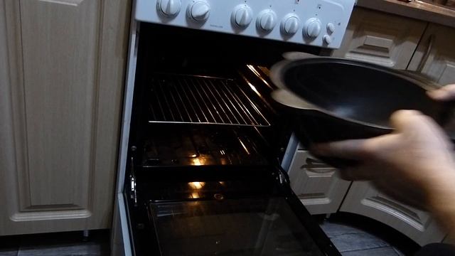 Подготовка чугунного казана 4,5 литра к использованию. Этап 1.