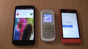 Over the Horizon Incoming call&Outgoing call at the Same Time Samsung 1200M+Nexus 5 Ubuntu+Htc 8s