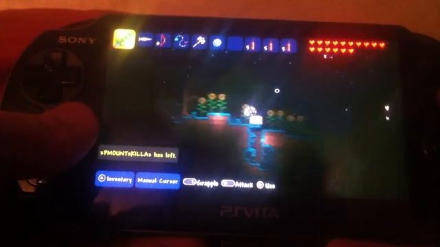 Trolling kid on terraria ps vita!! смотреть онлайн