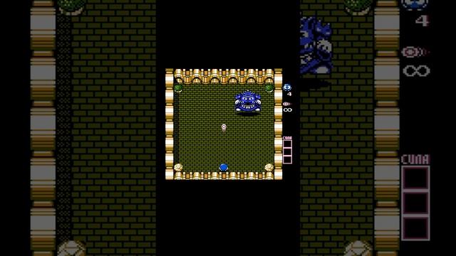 (nes) последний босс Adventures of Lolo 2 #shorts