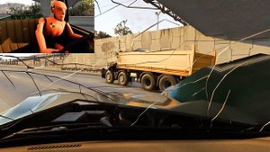 BeamNG Drive - Реалистичные автомобильные аварии и погони и ДТП. Бимка.