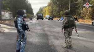 Обеспечение безопаснсти на дорогах Курской области военными полицейскими группировки войск «Север»