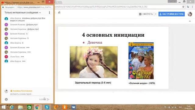 Знакомство с методом инициаций мужской и женской зрелости