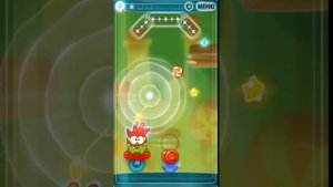 Cut the Rope Experiments Sticky steps All levels (Power-up)