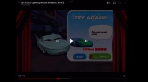 Cars fast as lighting losing animations (version 1-5)