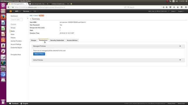 How to create IAM user group role AWS IAM Identity and Access Management
