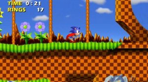 Sonic 1 HD ~ Sonic Remake ~ Sonic Fan Games ~ Walkthrough