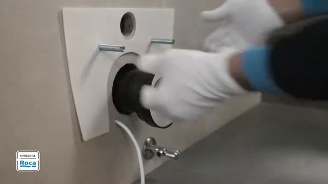 Видеоинструкция по установке подвесного унитаза ROCA In Wash. смотреть онлайн