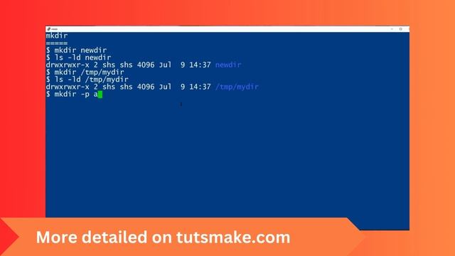 How to Create Directory in Linux | mkdir Command | Command Line