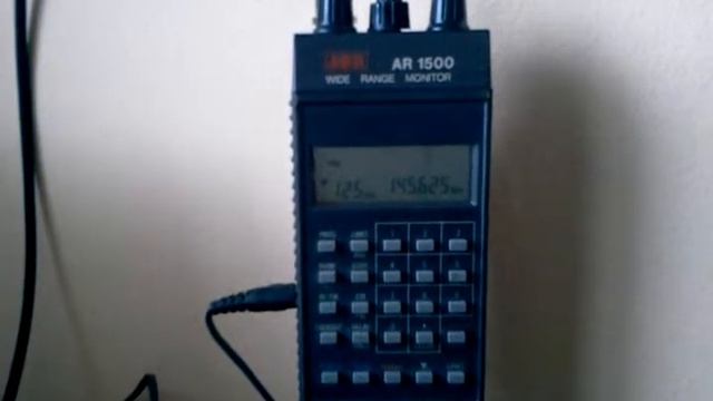 AOR AR 1500 on local repeater смотреть онлайн