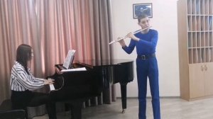 Коняхин Пётр, 13 лет, В. Моцарт «Анданте C-dur»