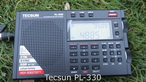Tecsun PL-330 vs XHDATA D-808 outdoor external longwire comparison