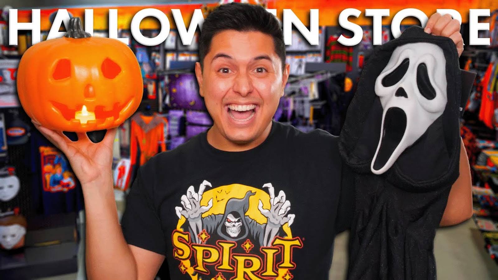 The ASMR Ryan [08.10.2024] - АСМР | Покупки в магазине Spirit Halloween Store | Маски, Реквизит..