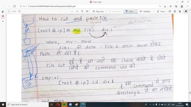 #DevOps#Introduction to Linux |lecture 2| command for copy,move, hidden files in linux