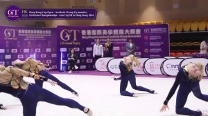 Victoria Start (RFAG) RUS. AGG Hong Kong Cup Open 2024, Senior, 26.600 (R2), 52.800 (total). Rank 1