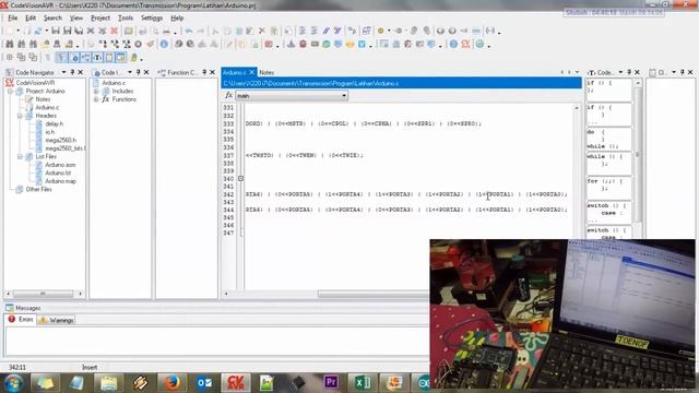 ESP8266 AVR Tutorial (Iot) Part #9 Flash Arduino with CodeVisionAVR
