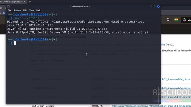 How to install and configure Java JDK 21 on Kali Linux 2024 | install java jdk 21 on Kali Linux смотреть онлайн