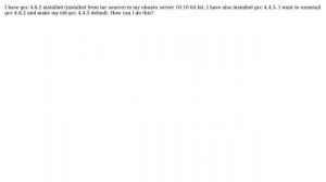 Ubuntu: How to uninstall gcc 4.6.2 installed from source?