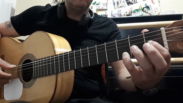 Красивая Лёгкая Мелодия Для Начинающих.ЭТЮД.М.Каркасси./Beautiful melody for beginners/guitar lesso смотреть онлайн