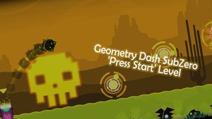Geometry Dash SubZero 'Press Start' Уровень 100%, Все Монеты