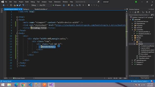 Asp.net Core MVC CRUD operations using EF Core | Asp.net core random tutorial #1