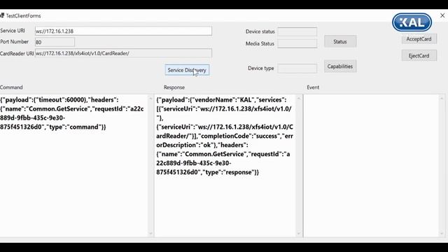 KAL XFS4IoT SP-Dev Framework on Linux