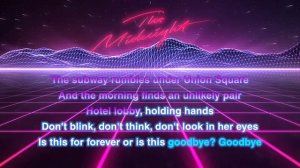 The Midnight - Last Train (Lyric Video)