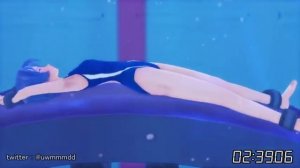 Anime Girl Drowns On Underwater Wheel