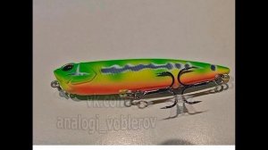 Китайский волкер - ДУО Реализ Пенсил 85 (работает по щуке + окунь) - с Алиэкспресс