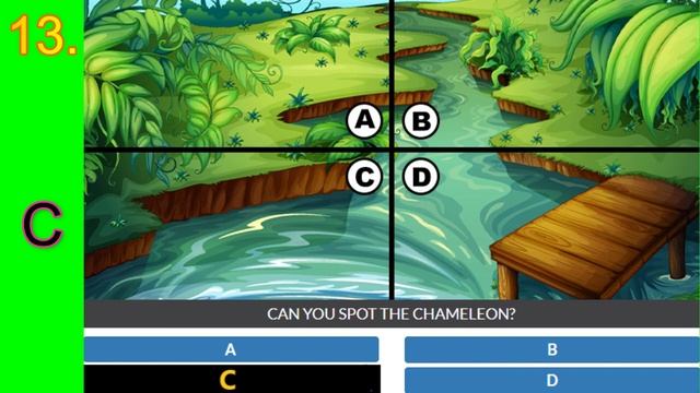spot the chameleon Quiz answers | LATEST UPDATED VERSION | Quizdiva смотреть онлайн