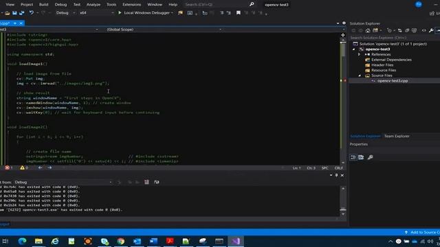 OpenCV C++ programming