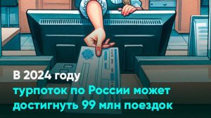 В 2024 году турпоток по России может достигнуть 99 млн поездок