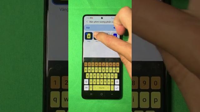Cách đổi màu bàn phím điện thoại SAMSUNG không cần app