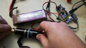 Maxon EC-Max BLDC Motor driven by reprogramed StorM32 Gimbal Controller in direct drive mode