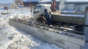 автоматический захват для газоблока, захват для газоблока .