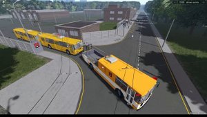 Как сцепить (буксировать) троллейбусы в Oneskyved's trolleybus place