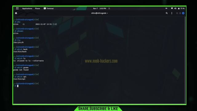 KaliLinux- Learn Kali Linux From Beginning (Part 2) | By Noob Hackers