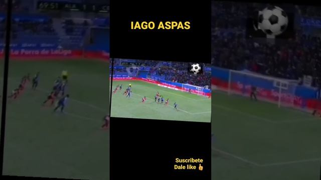 La Magia de IAGO ASPAS. Goals Skills 👈 #football #sports #highlights #funny