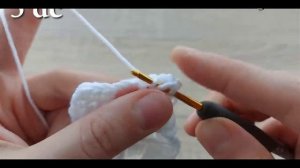 Красивый узор крючком