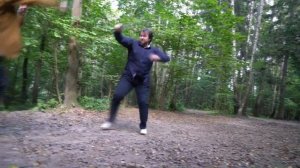 Фехтование по школе AIKIDO OLD SCHOOL . Вторая форма. Old school aikido, fencing. Second form.