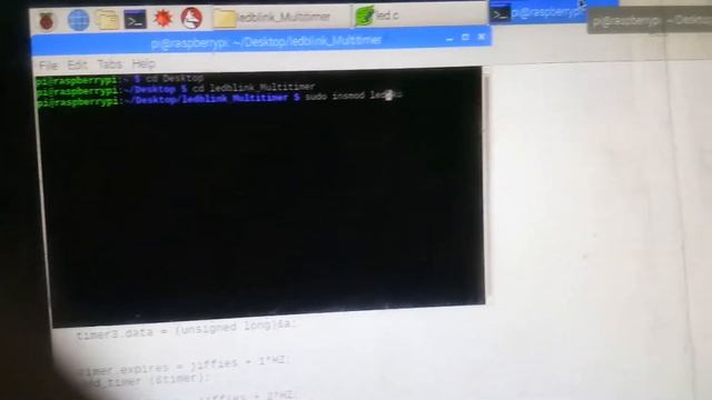 Kernel Timer Based Multi-Tasking with Linux Device Driver Programming on Raspberry pi