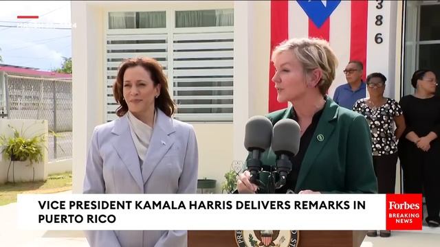 JUST IN: VP Kamala Harris Delivers Remarks On Biden Admin Economic Investments In Puerto Rico