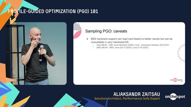 Profile-Guided Optimization (PGO) 101 –  Alexander Zaitsev, Solution Architect // TechSpot