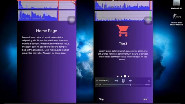 Flutter - Performance Profile - Iphone 6 Plus - Speed up