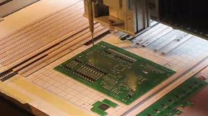 DIY SMT IMPROVISED PICK AND PLACE MACHINE (TEST) - EMC LINUX