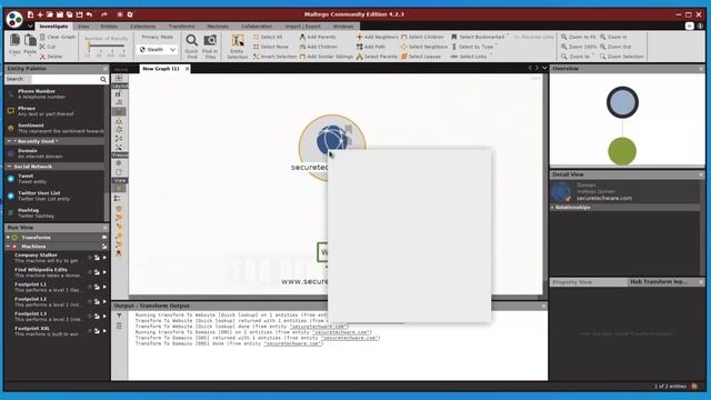 Maltego Tutorial Part 2 смотреть онлайн