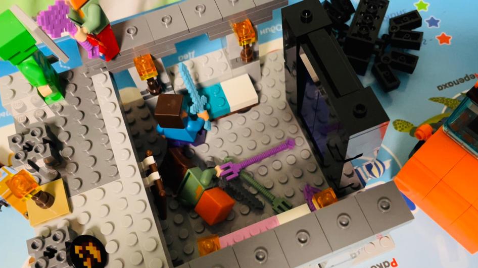 Майнкрафт. Сражение в мире Майнкрафт. смотреть онлайн