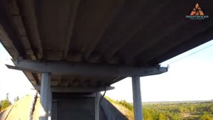 Инспекция моста с помощью дрона - TerraDrones