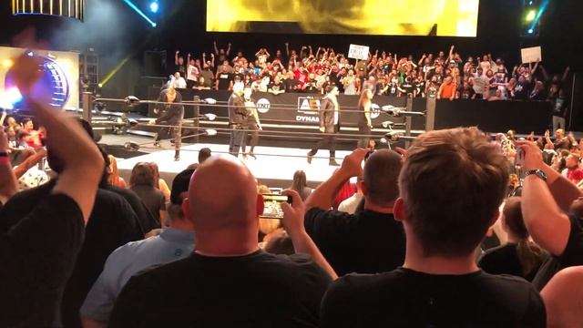 Crowd singing Chris Jericho Inner Circle Judas AEW Dynamite 5/28/21